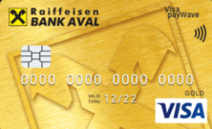Карта Оптимальний + Visa Gold від Райффайзен Банк Аваль