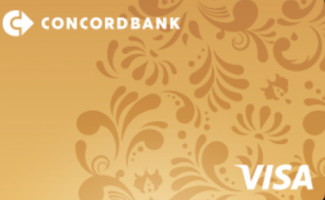 Зарплатна Visa Gold від Конкорд Банку