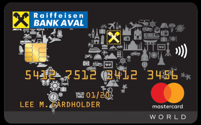 Кредитна карта World MasterCard від Райффайзен банк Аваль